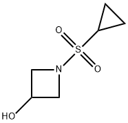 1-(cyclopropanesulfonyl)azetidin-3-ol Struktur