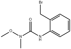 3-(2-(BROMOMETHYL)PHENYL)-1-METHOXY-1-METHYLUREA Struktur