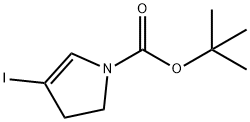 1-Boc-1H-2,3-dihydro-4-iodopyrrole Struktur