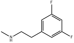 [2-(3,5-difluorophenyl)ethyl](methyl)amine Struktur