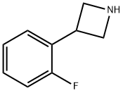 3-(2-fluorophenyl)azetidine Struktur