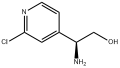 (2S)-2-AMINO-2-(2-CHLORO(4-PYRIDYL))ETHAN-1-OL Struktur