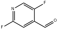 2,5-Difluoropyridine-4-carboxaldehyde Struktur