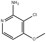 2-Amino-3-chloro-4-methoxypyridine Struktur