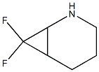 7,7-difluoro-2-azabicyclo[4.1.0]heptane Struktur