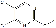 4,5-dichloro-2-methoxypyrimidine Struktur