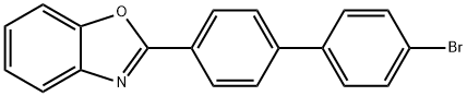 2-(4'-bromo-[1,1'-biphenyl]-4-yl)benzo[d]oxazole Struktur