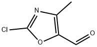 2-chloro-4-methyloxazole-5-carbaldehyde Struktur