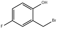 2-(bromomethyl)-4-fluorophenol Struktur