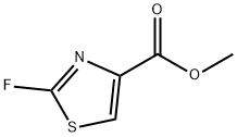 methyl 2-fluoro-1,3-thiazole-4-carboxylate Struktur