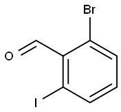 2-Bromo-6-iodobenzaldehyde 95+% Struktur