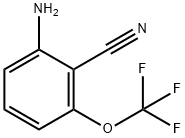 2-amino-6-(trifluoromethoxy)benzonitrile Struktur