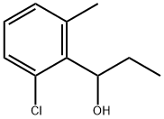 1-(2-chloro-6-methylphenyl)propan-1-ol Struktur