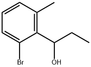 1-(2-bromo-6-methylphenyl)propan-1-ol Struktur