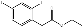 ethyl 2-(2,4-difluorophenyl)acetate Struktur