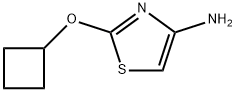 4-Amino-2-(cyclobutoxy)thiazole Struktur