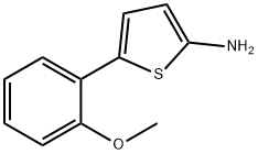 2-Amino-5-(2-methoxyphenyl)thiophene Struktur