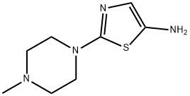 5-Amino-2-(N-methylpiperazin-1-yl)thiazole Struktur