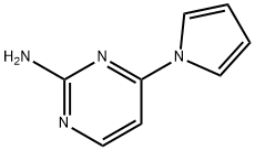 2-Amino-4-(1H-pyrrol-1-yl)pyrimidine Struktur