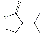 3-Isopropylpyrrolidin-2-one Struktur