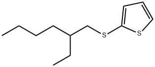 Thiophene, 2-[(2-ethylhexyl)thio]- Struktur