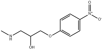 [2-hydroxy-3-(4-nitrophenoxy)propyl](methyl)amine Struktur