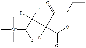 Butyryl-L-carnitine-d3 (chloride), 1334532-21-6, 結(jié)構(gòu)式