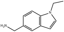 1-(1-Ethyl-1H-indol-5-yl)methanamine Struktur