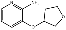 3-(OXOLAN-3-YLOXY)PYRIDIN-2-AMINE Struktur