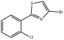 4-Bromo-2-(2-chlorophenyl)thiazole Struktur