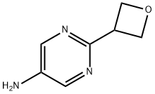 2-(oxetan-3-yl)pyrimidin-5-amine Struktur