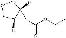 (1R,5S,6S)-ETHYL 3-OXABICYCLO[3.1.0]HEXANE-6-CARBOXYLATE Struktur