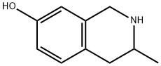 3-Methyl-1,2,3,4-tetrahydroisoquinolin-7-ol Struktur