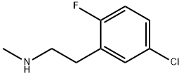 [2-(5-chloro-2-fluorophenyl)ethyl](methyl)amine Struktur