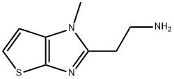 2-{1-methyl-1H-thieno[2,3-d]imidazol-2-yl}ethan-1-amine Struktur