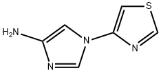 1-(Thiazol-4-yl)-4-aminoimidazole Struktur