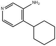 3-AMINO-4-CYCLOHEXYLPYRIDINE Struktur