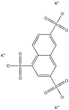 1,3,6-Naphthalenetrisulfonic acid tripotassium salt Struktur