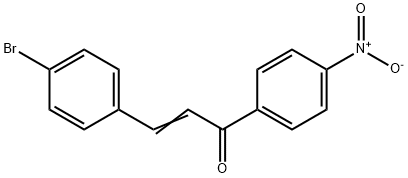 4Bromo-4-NitroChalcone Struktur