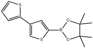 4-(2-Thienyl)thiophene-2-boronic acid pinacol ester Struktur