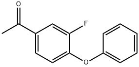 1-(3-fluoro-4-phenoxyphenyl)ethan-1-one Struktur