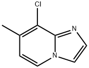 8-chloro-7-methylimidazo[1,2-a]pyridine Struktur