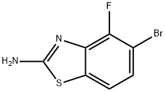 5-bromo-4-fluorobenzo[D]thiazol-2-amine Struktur