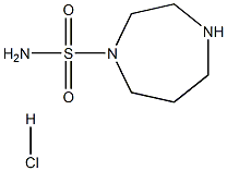 1,4-diazepane-1-sulfonamide hydrochloride Struktur