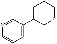 3-(TETRAHYDROPYRAN-3-YL)-PYRIDINE Struktur