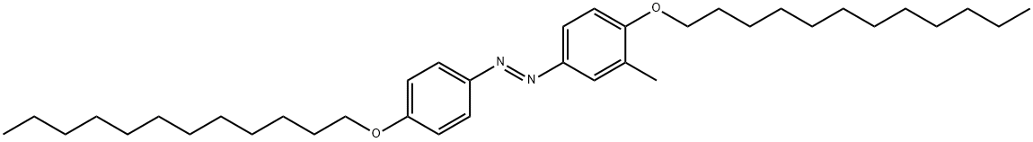 4,4'-Bis(dodecyloxy)-3-methylazobenzene Struktur