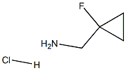 (1-fluorocyclopropyl)methanamine hydrochloride Struktur