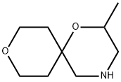 2-methyl-1,9-dioxa-4-azaspiro[5.5]undecane Struktur