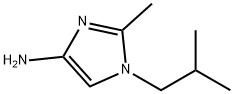 1-(iso-Butyl)-2-methylimidazol-4-amine Struktur