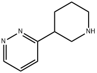 3-(Piperidin-3-yl)pyridazine Struktur